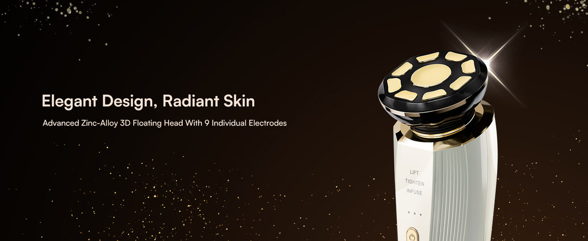 3-in-1 Microcurrent Facial Beauty Device