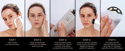3-in-1 Microcurrent Facial Beauty Device