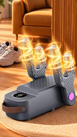 HXQ-14 Smart Multi-Flex Shoe Dryer &amp; Sanitizer – Matte Graphite Edition