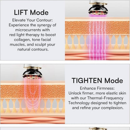 3-in-1 Microcurrent Facial Beauty Device